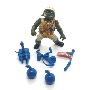 Vintage 1991 Leonardo Desert Storm 100% Complete TNMT